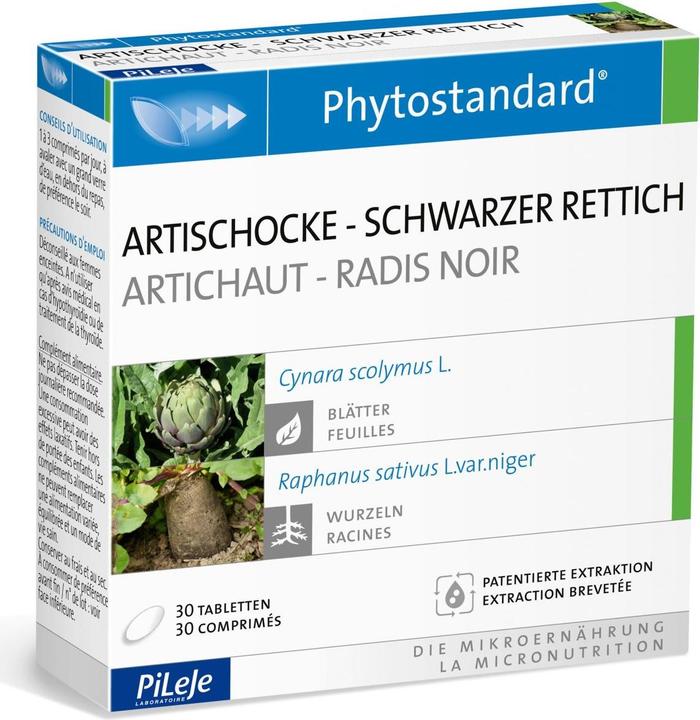 Produktbild Phytostandarts Artischocke - Schwarzer Rettich Tablette (30 Stück, Tabletten, 35 g)