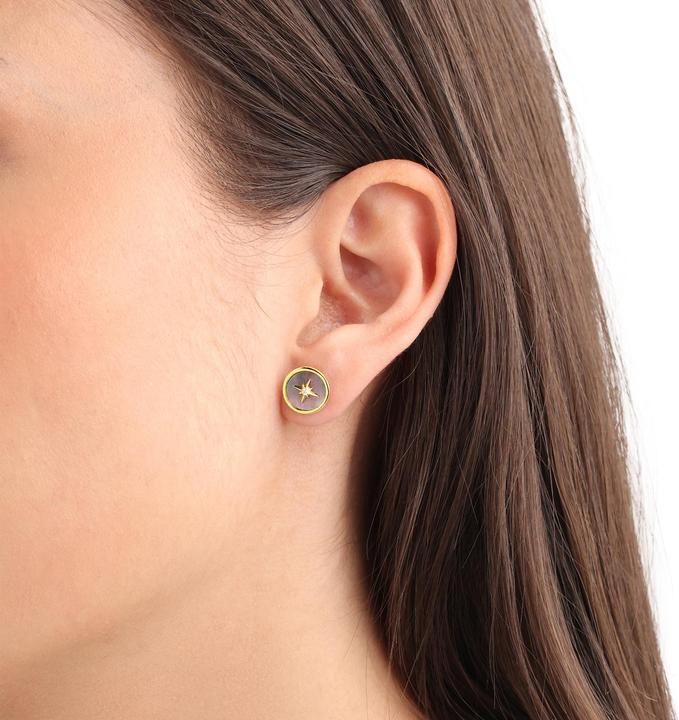 Produktbild S.Oliver Ohrschmuck für Damen, 925 Sterling Silber, Zirkonia synth. | Stern (Silber 925)