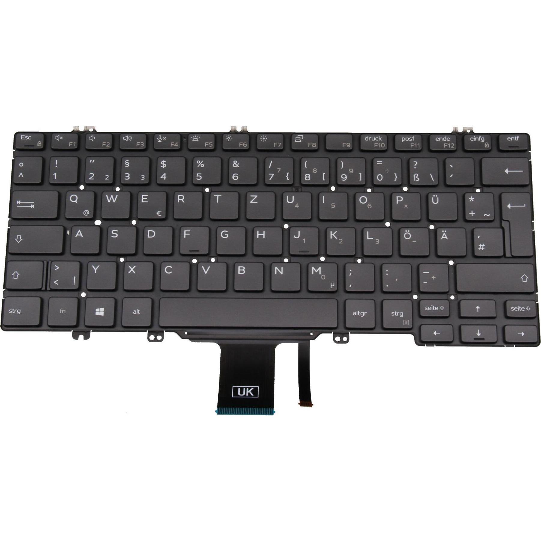 Dell 9CC7M, Notebook Ersatzteile, Schwarz