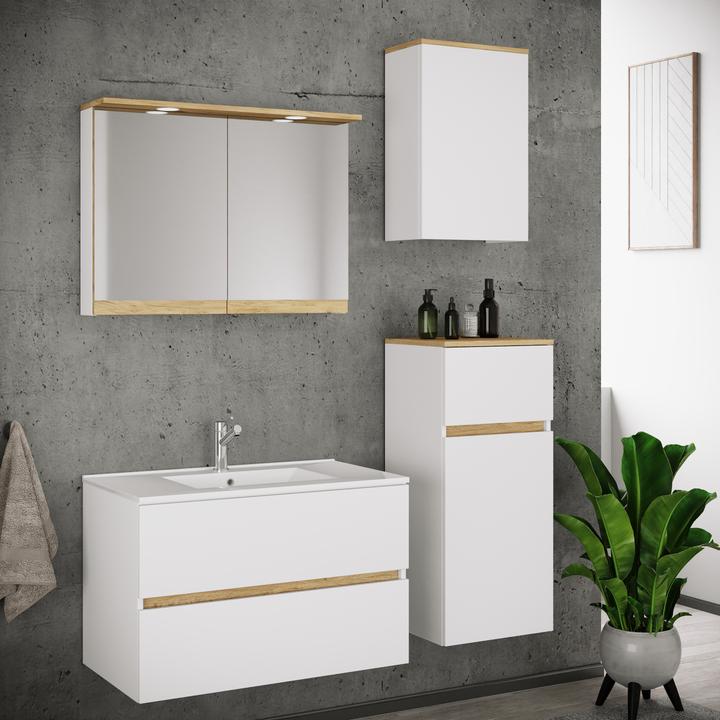 Produktbild VCM Badmöbel-Set mit Waschbecken Cosila-I 81