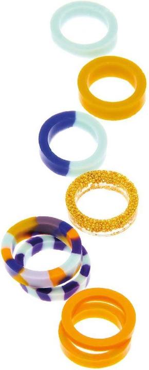 Produktbild Rico Design Silikon Giessform Ringe schmal /.500753