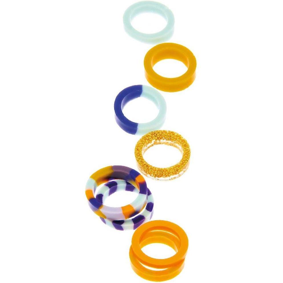 Thumbnail - Rico Design Silikon Giessform Ringe schmal /.500753