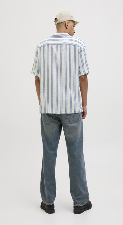 Image du produit Jack & Jones Jjeenzo Stripe Resort Shirt Ss Sn (M)