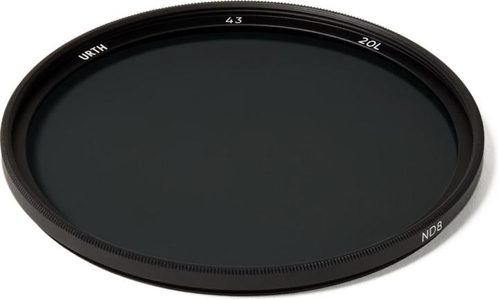 Produktbild Urth 43mm ND8 (3 Stop) Objektivfilter (Plus+) (43 mm, ND- / Graufilter, 43 mm)
