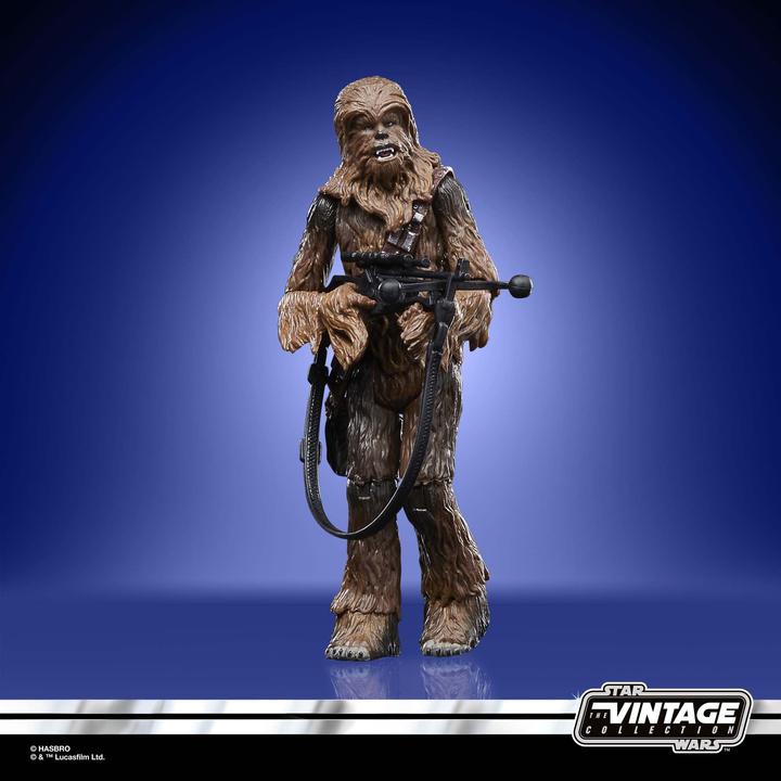 Immagine prodotto Hasbro Veicolo della collezione vintage di Star Wars Episodio VI con action figure AT-ST e Chewbacca
