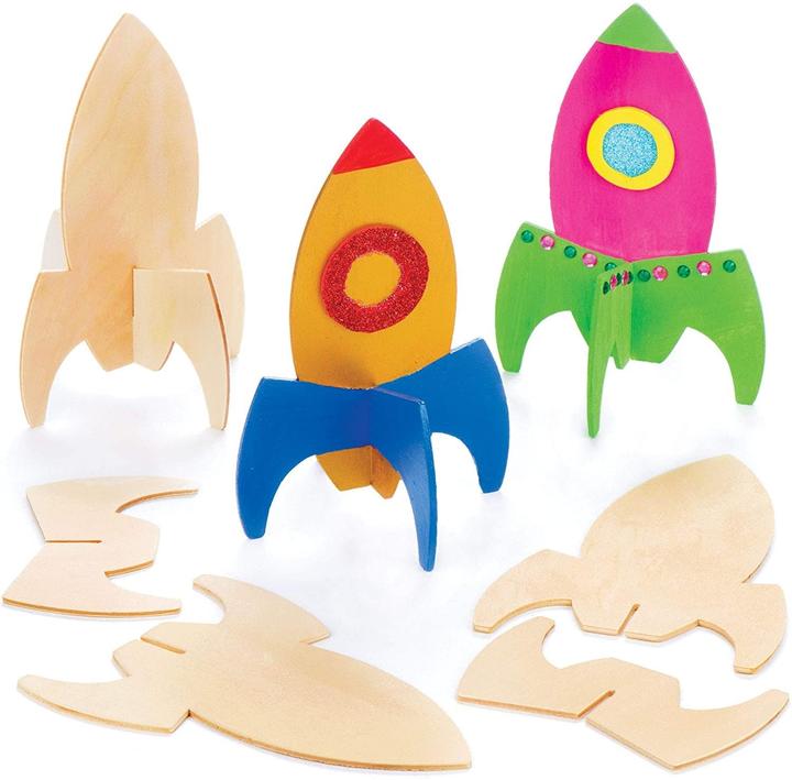 Produktbild Activity Board Astronaut Kindergeburtstag Bastelkiste, Kreativ-Set, DIY-Set, Bastelset, Rakete