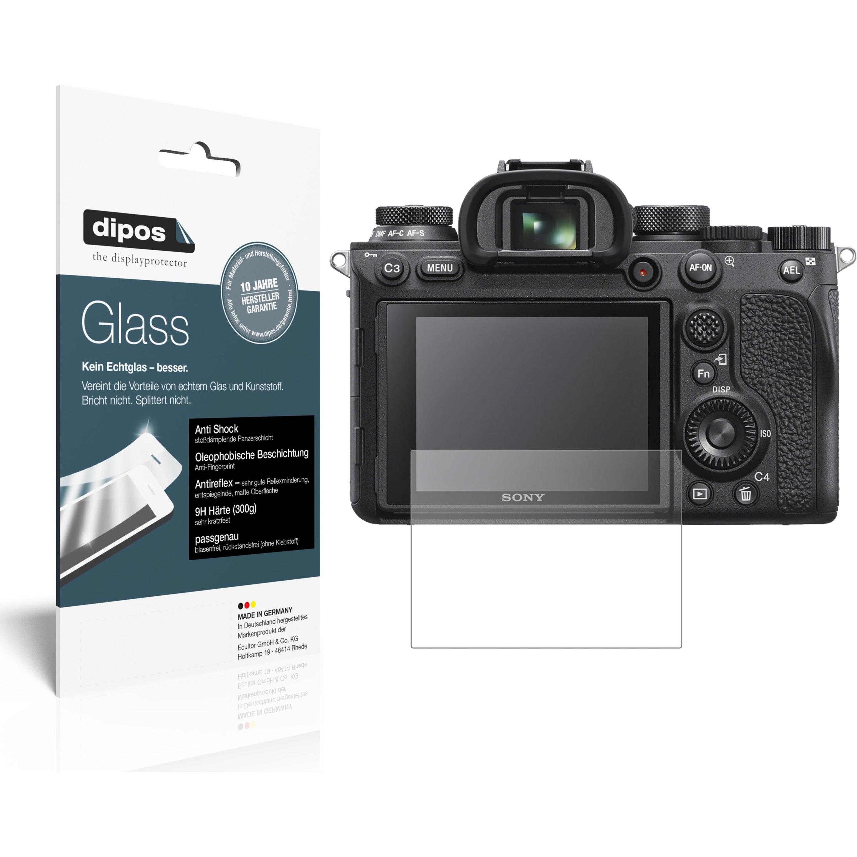 Dipos Displayschutz Anti-Shock (Optik), Digitalkamera Zubehör, Transparent