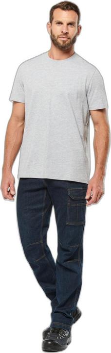 Actual product image Kariban Jeans denim multi-pocket work suit (48)