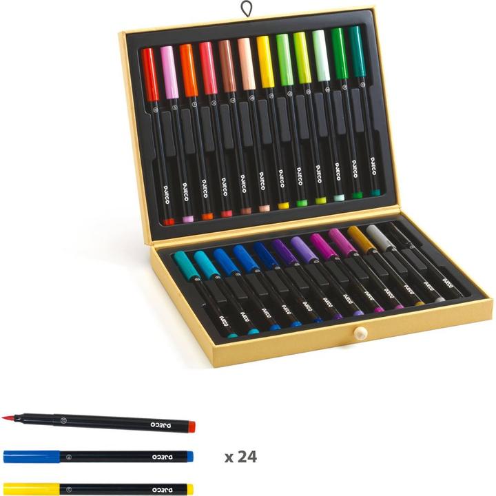 Actual product image Djeco First brush pencil box