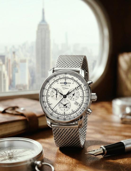 Immagine prodotto Zeppelin 100 anni (Orologio da polso analogico, 42 mm)