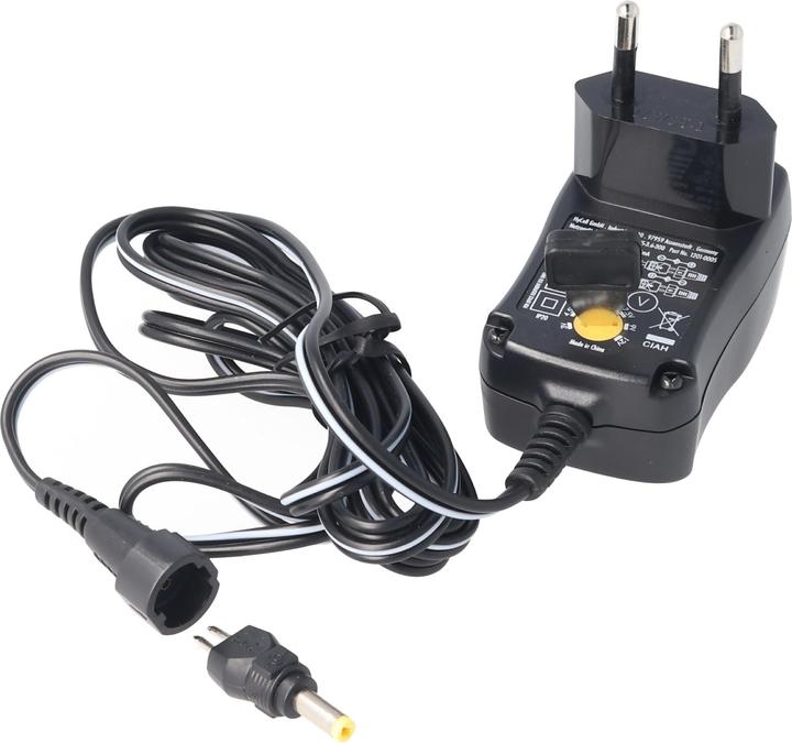 Actual product image AccuCell Universal power supply 3 Volt to 12 Volt incl. 1 USB and 8 DC adapters