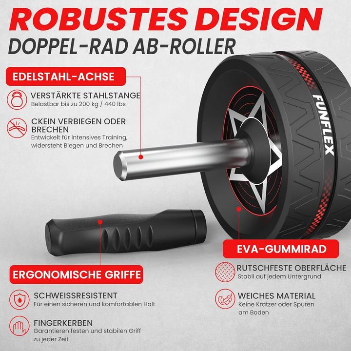 Produktbild Funflex 7-in-1 Bauchmuskeltrainer Set