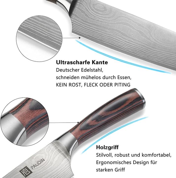 Immagine prodotto Paudin Coltello da chef 20 cm (20.30 cm)
