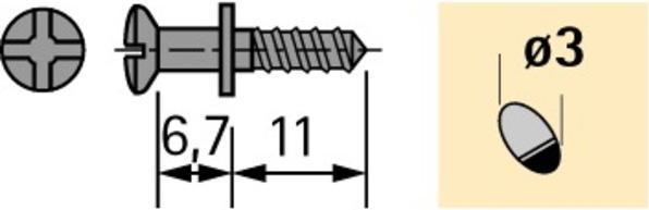 Produktbild Hettich Einschraubdübel DU 328 (1 Stk.)
