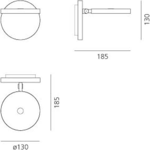 Immagine prodotto Artemide Demetra Faretto Ohne Schalter (385 lm)