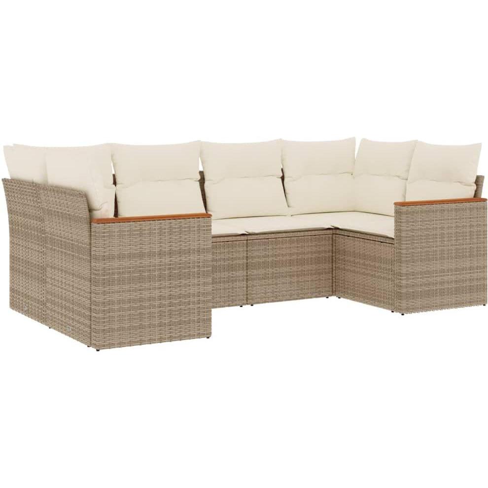 VidaXL, Gartenlounge, 10-tlg. Garten-Lounge-Set mit Kissen