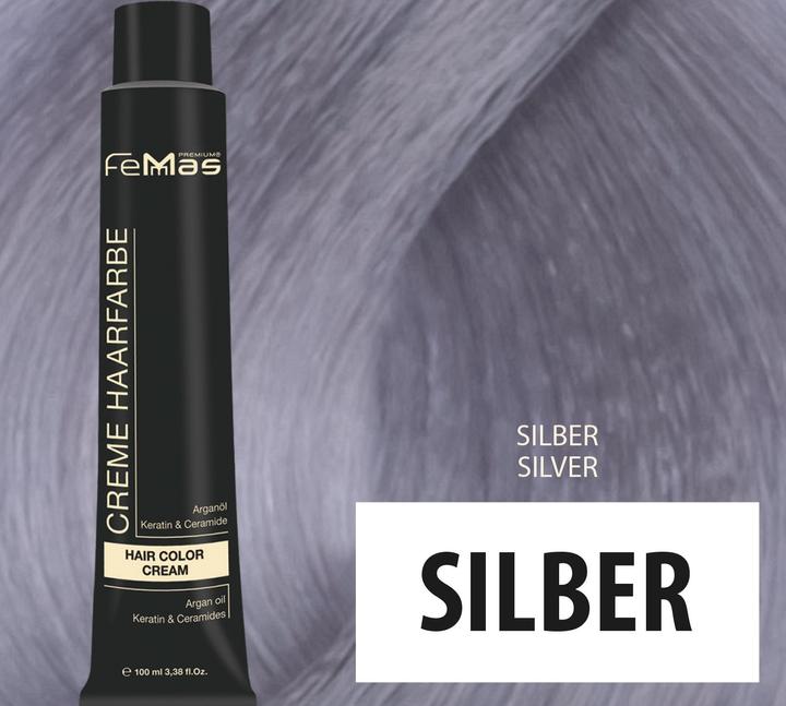 Immagine prodotto FemMas Argento) Colore per capelli Pure & Mix 100ml