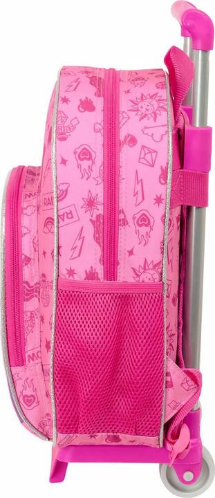 Image du produit Rainbow School Rucksack with Wheels High Shine Multicolour 28 x 34 x 10 cm