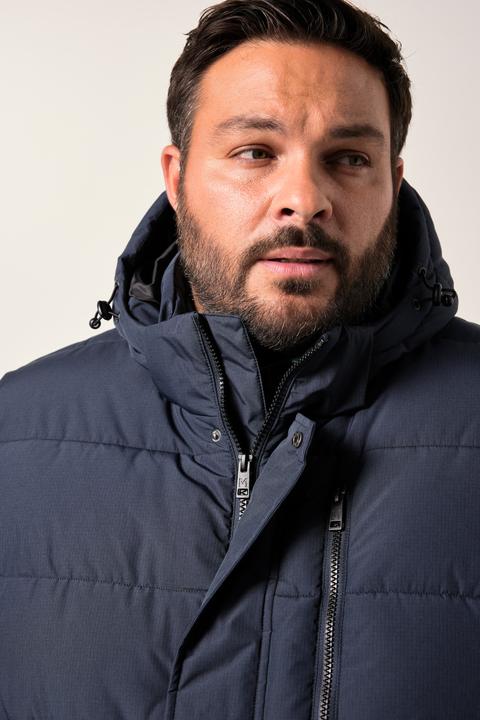 Actual product image Men+ Steppweste, Kapuze, Zipptaschen (7XL)