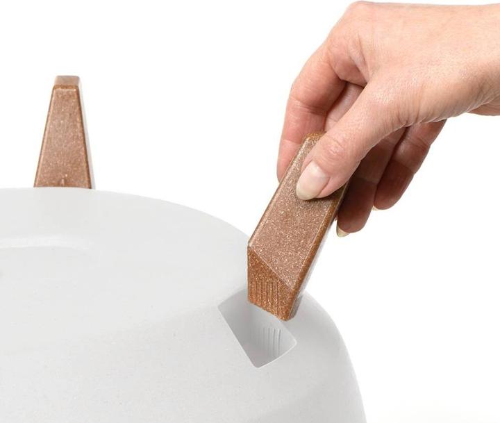 Image du produit Siena Garden M82582 Jardinière Oslo 29 cm, Ø29 x 23cm, blanc (29 cm)