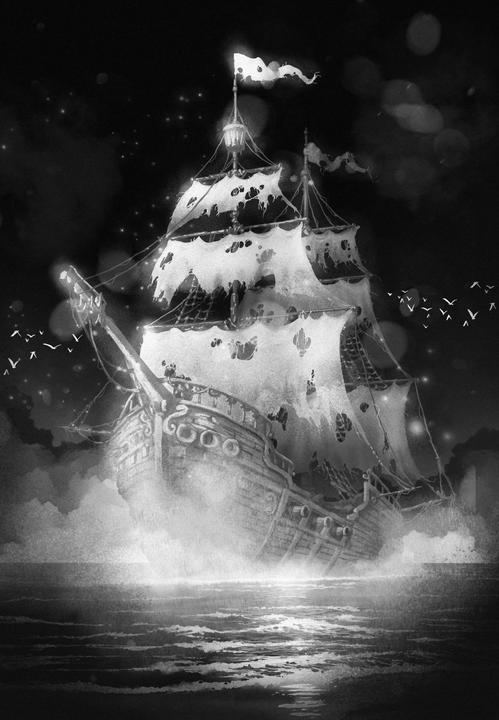 Productafbeelding Holly Holmes und das magische Detektivbüro - Zweiter Fall: Das Geisterschiff (Helge Vogt, Michael Peinkofer, Duits)