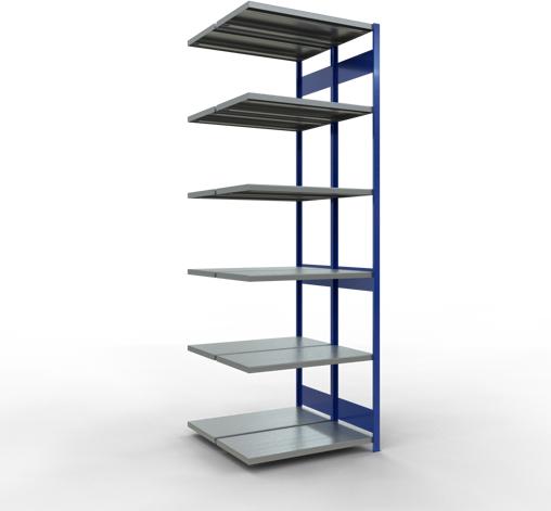 Actual product image Schulte Lagertechnik Double add-on shelf MULTIplus250