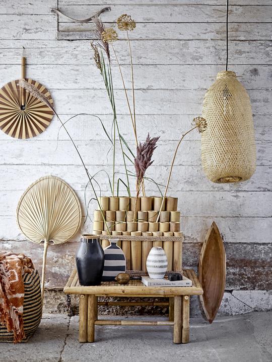 Produktbild Bloomingville Macia Wall Decor, Brown, Bamboo (Ø 37 x 50 cm)