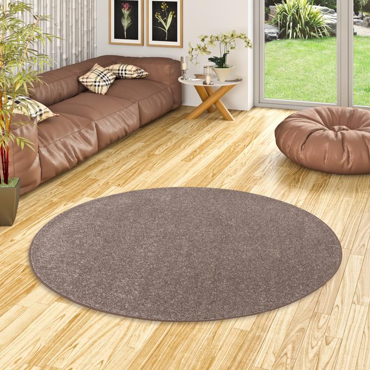 Actual product image Snapstyle Carpet High Pile Shaggy Cottage Round (133 x 133 cm)
