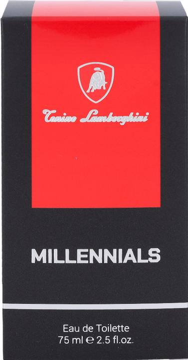 Actual product image Tonino Lamborghini Lamborghini Millenials Edt Spray (Eau de toilette, 75 ml)