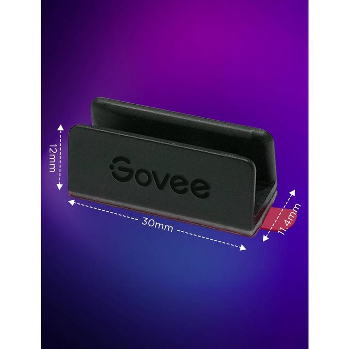 Produktbild Govee Neon Rope Light 2 Bracket - 20 pcs- Black