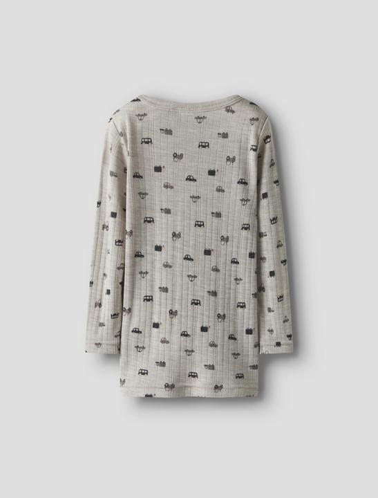Actual product image Name it Nmmwang Wool Needle Ls Top Noos (104)