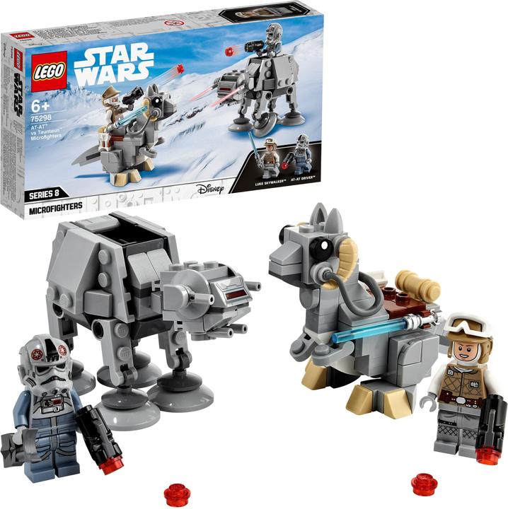 Actual product image LEGO AT-AT vs Tauntaun Microfighters (75298, LEGO Star Wars)