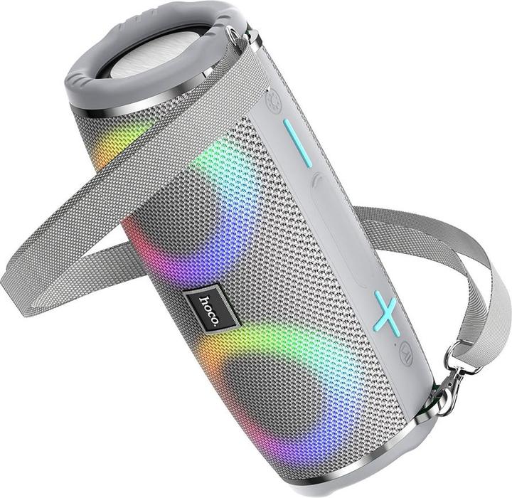 Produktbild Hoco - Wireless Speaker Sports (HC12) - Bluetooth 5.0, Shoulder Strap, 10W - Grey (2 h, Netzbetrieb)