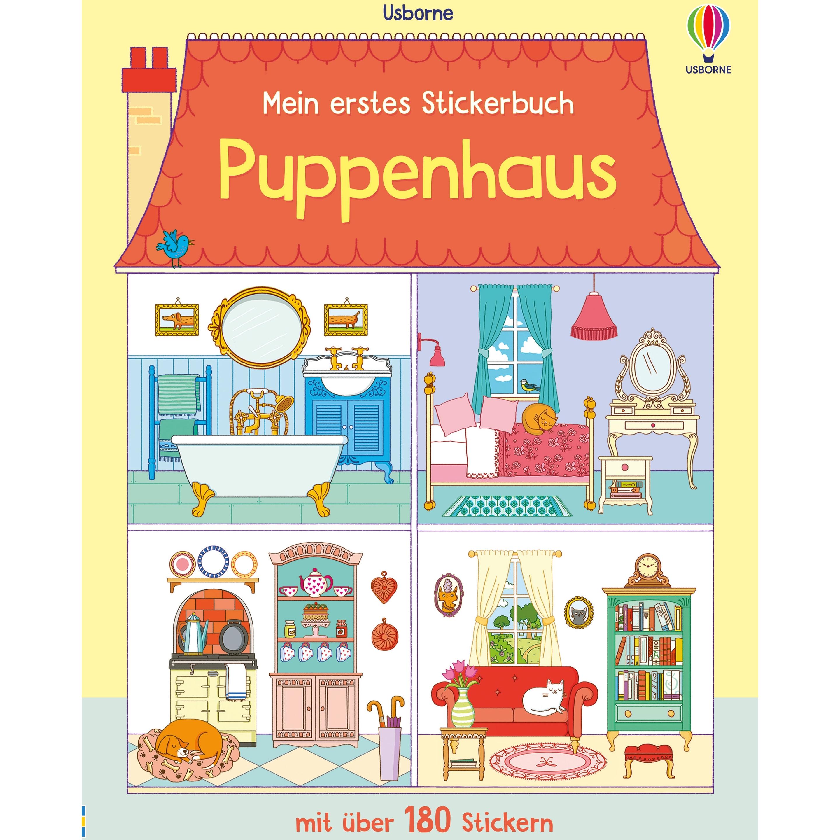 Usborne Publishing, Sticker, Mein erstes Stickerbuch: Puppenhaus