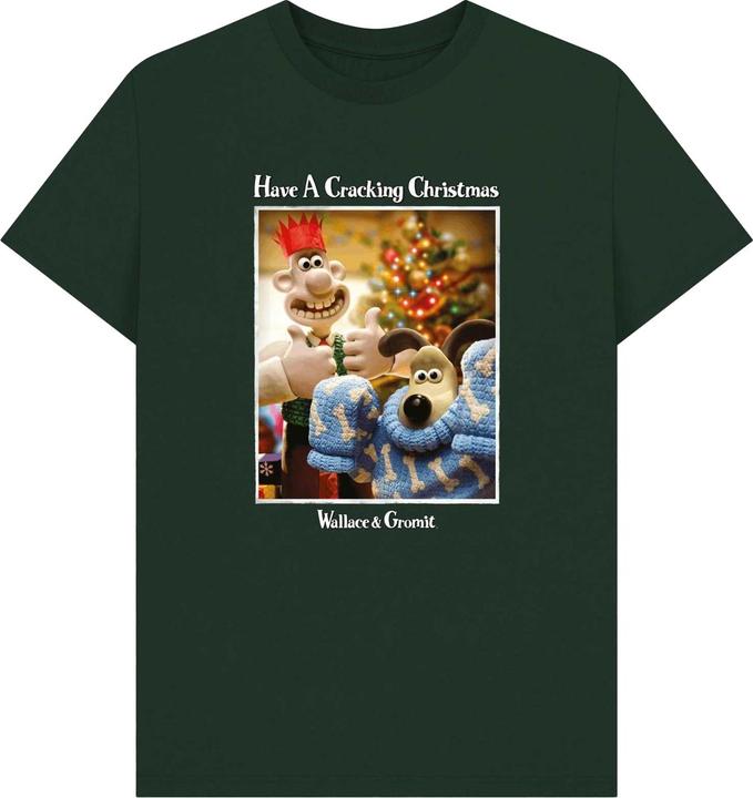 Produktbild Wallace and Gromit Have A Cracking Christmas TShirt (L)
