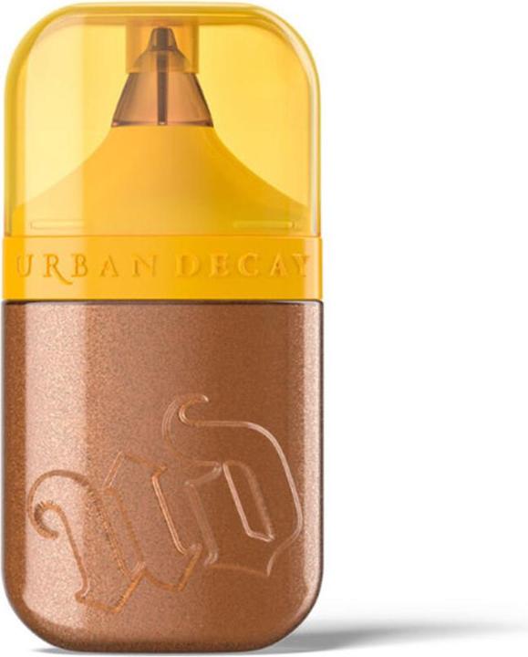 Actual product image Urban Decay Face Bond Luminizer Half Baked Warm Bronze Gold All-Over Liquid (Warm Bronze Gold, Highlighter)