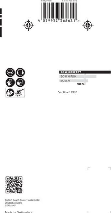 Actual product image Bosch Professional Zubehör Expert M480 sanding net set (80, 120, 180)