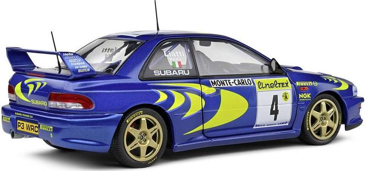 Produktbild Solido 1:18 Subaru Impreza 22B #4 blau