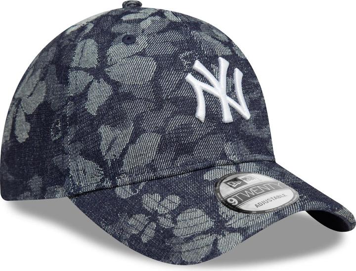 Actual product image New Era 9Twenty Damen Cap - Floral Denim New York Yankees