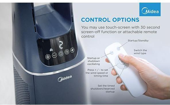 Actual product image Midea AMS150-PBW (61 dB)
