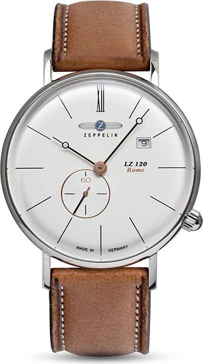 Zeppelin LZ120 Roma 7138-4 Quarzo Argento (259361) (Orologio da polso analogico, 40 mm)