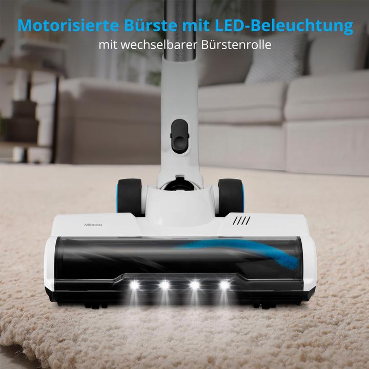 Produktbild Medion P250 Akku-Stielstaubsauger mit beutelloser Zyklon-Technologie