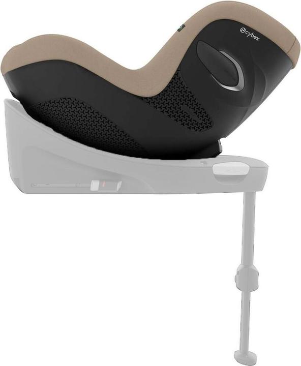 Actual product image Cybex SIRONA G I-SIZE PLUS Almond Beige | beige (Reboarder, ECE R129/i-Size Standard)