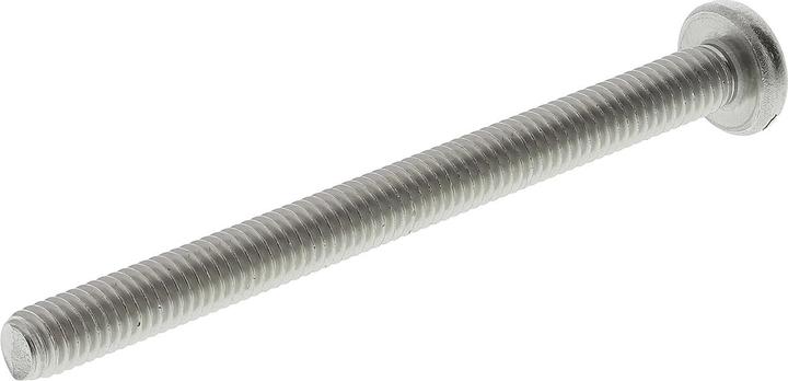 Produktbild RS PRO Linsenschrauben Schlitz M4x50mm (1 Schraube pro Stück)