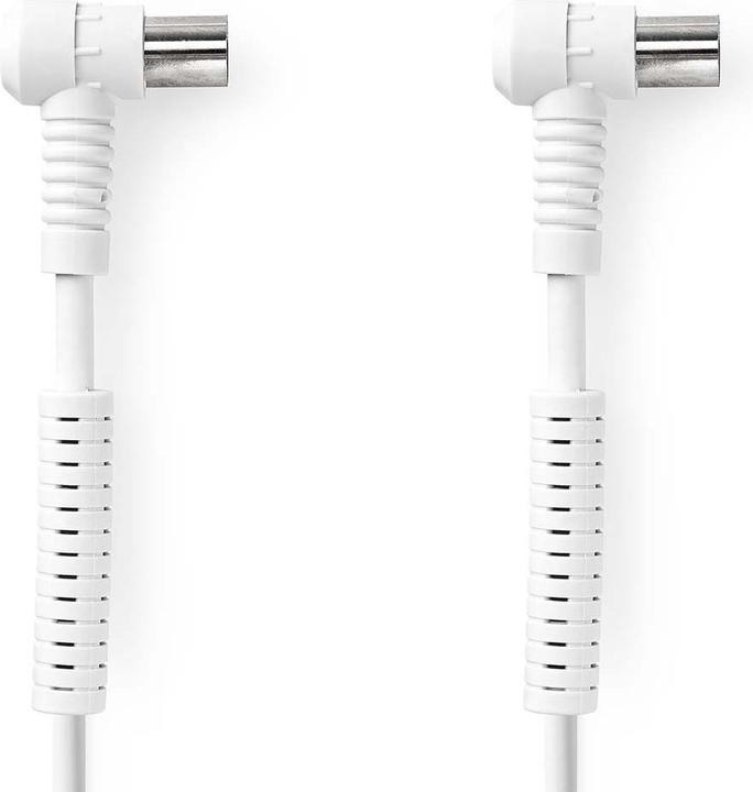 Produktbild Nedis Koaxial Kabel | IEC (Coax) Stecker | IEC (Coax) Buchse | Vernickelt | 120 dB | 75 Ohm | 4-fach (120 dB, Antennenkabel)