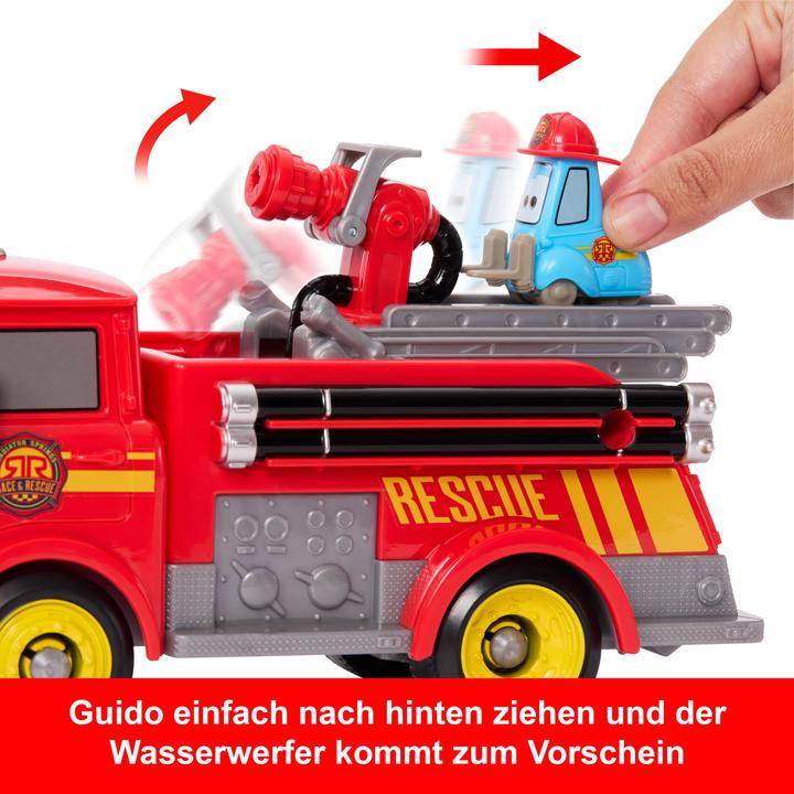 Produktbild Mattel Disney Pixar Cars Feuerwehrauto Red & Guido