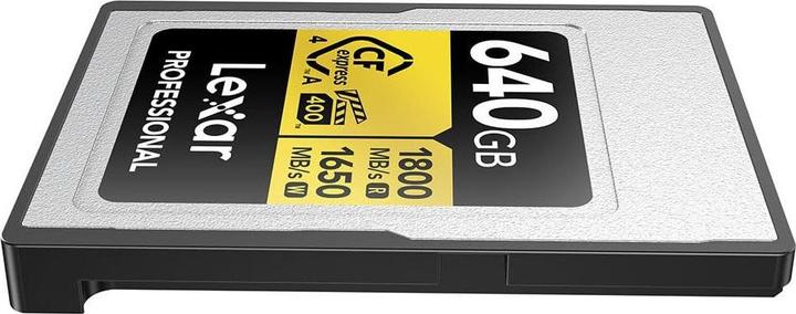 Actual product image Lexar Professional Gold 4.0 (640 GB, CFexpress type A)