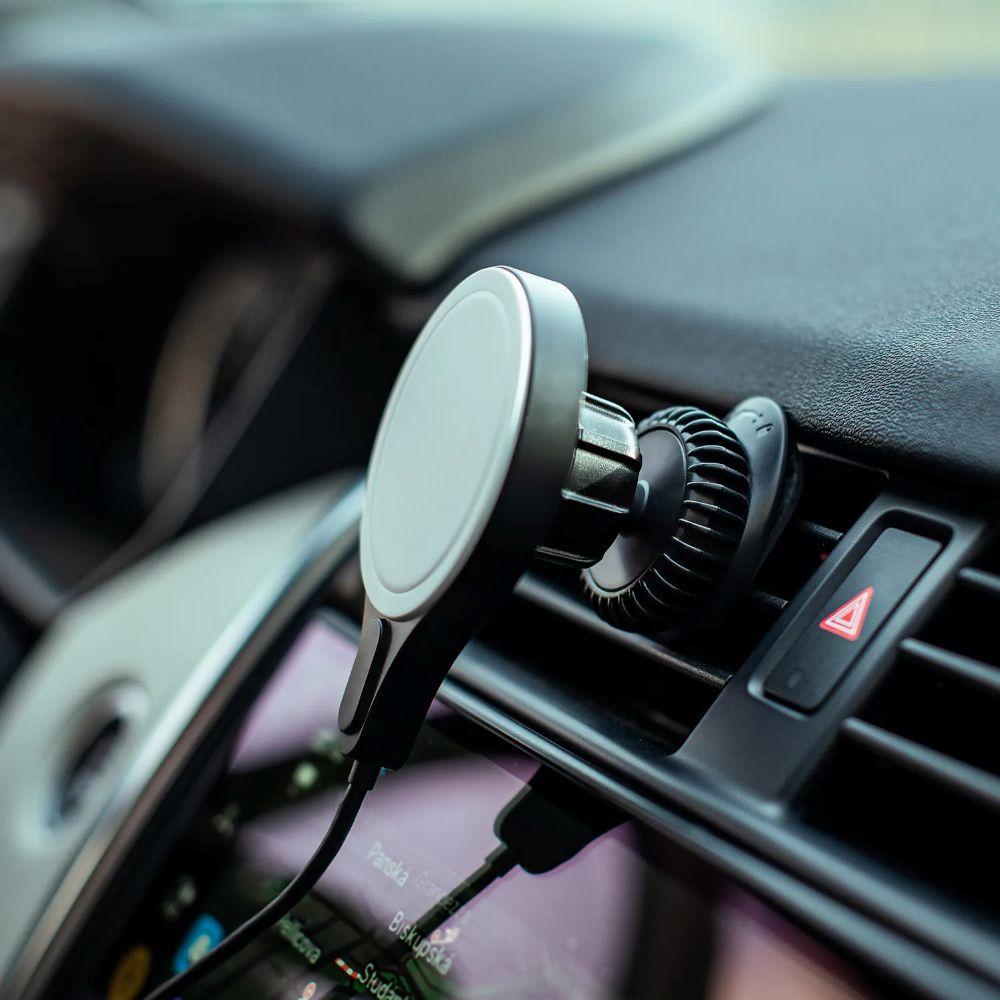 ER Case Car charger 15W MagSafe 1,5m + 40W - černý, Adattatore per auto, Nero