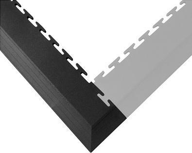 Ecotile Edge/corner piece for sports floor (1 cm)