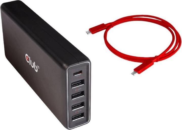 Actual product image Club 3D CSV-1564W100 (USB-C, 1 portion)